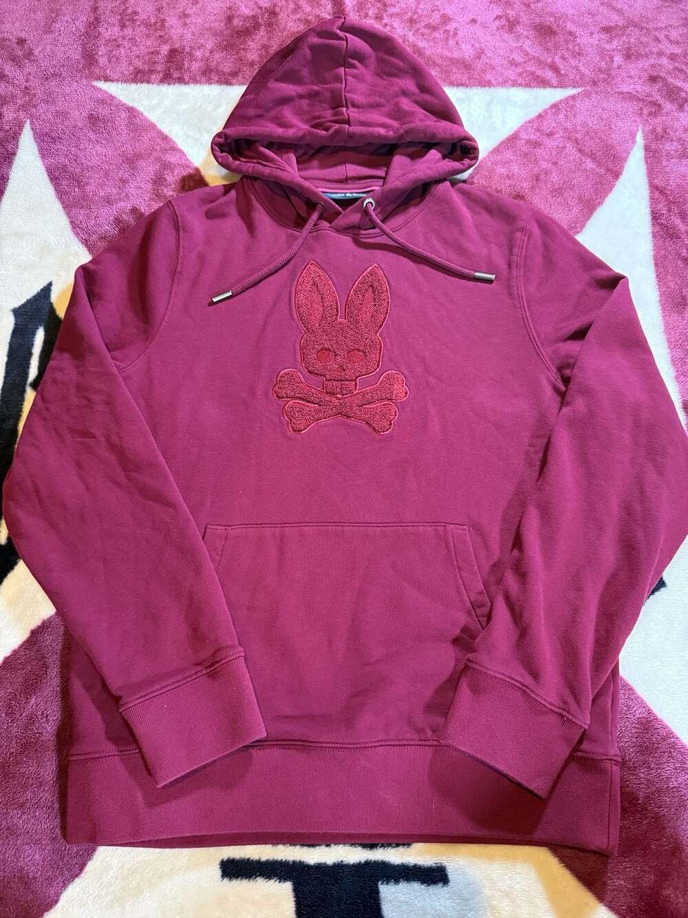 Psycho Bunny Red Hoodie